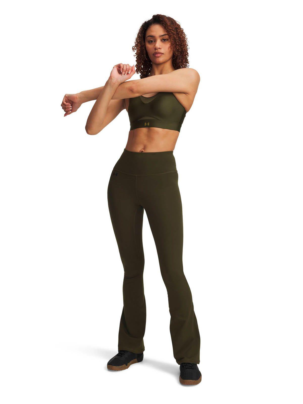 Calza Training para mujer Motion Flare Verde -3