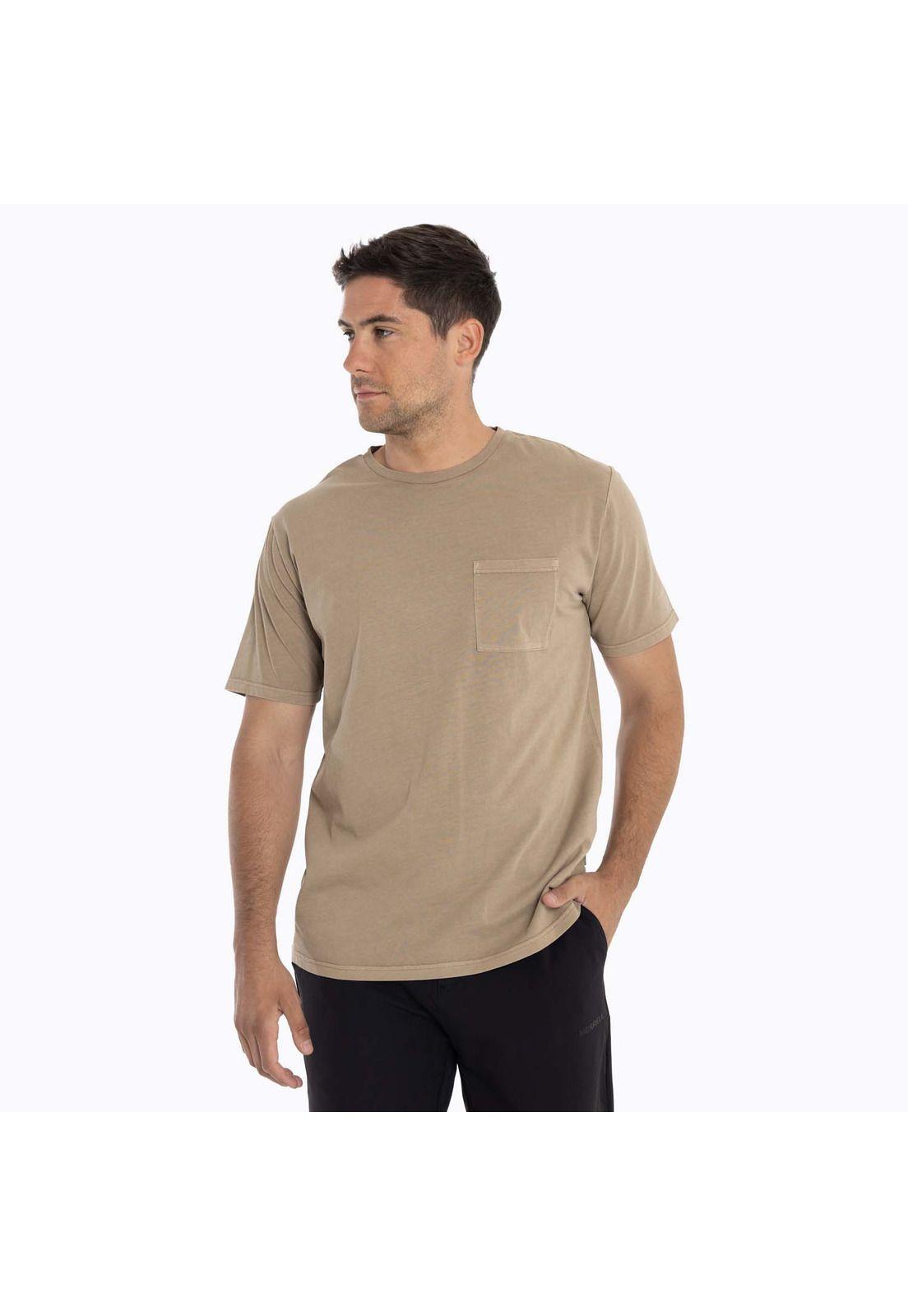 Polera Hombre Susquehanna Beige Merrell-0