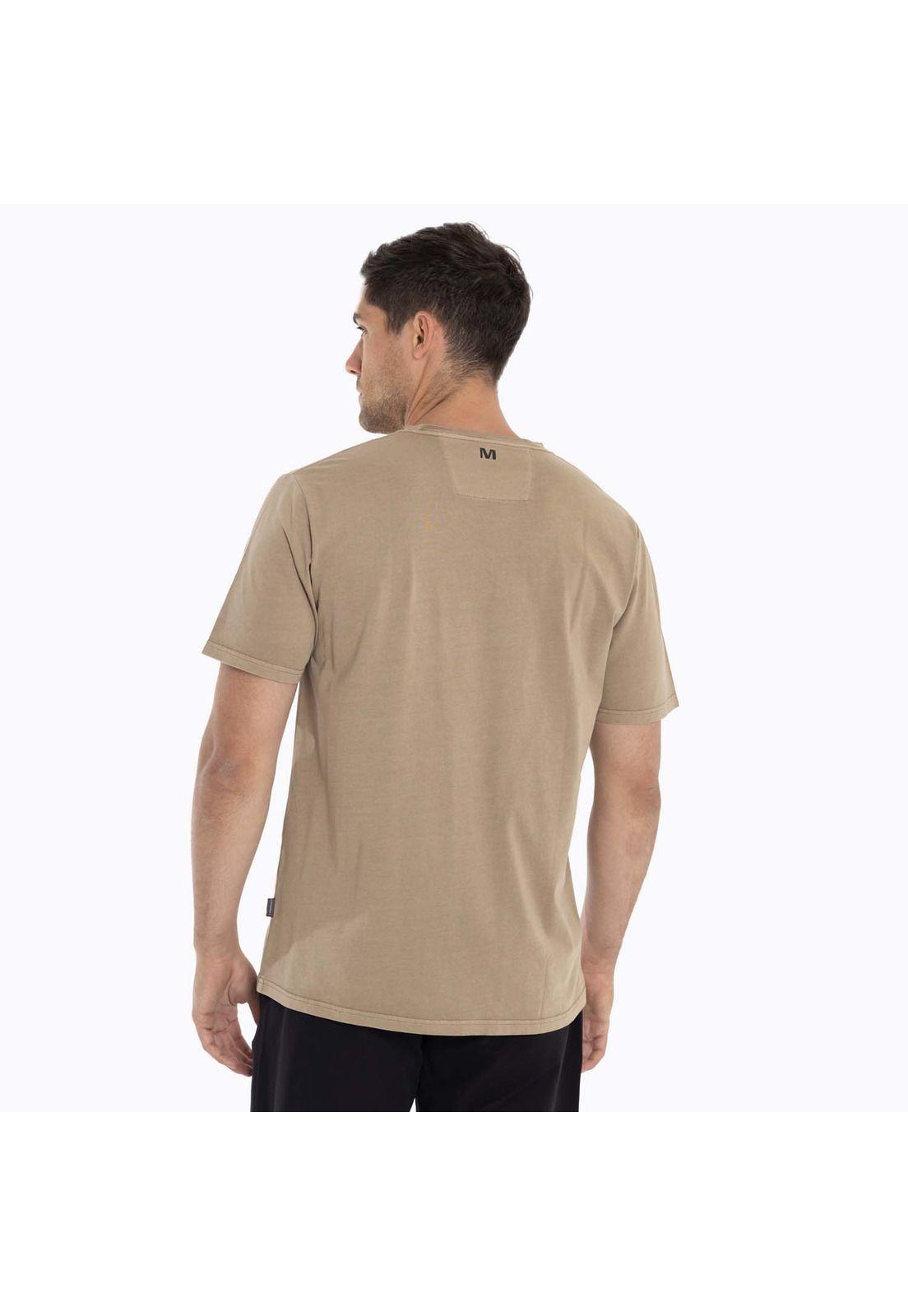 Polera Hombre Susquehanna Beige Merrell-3