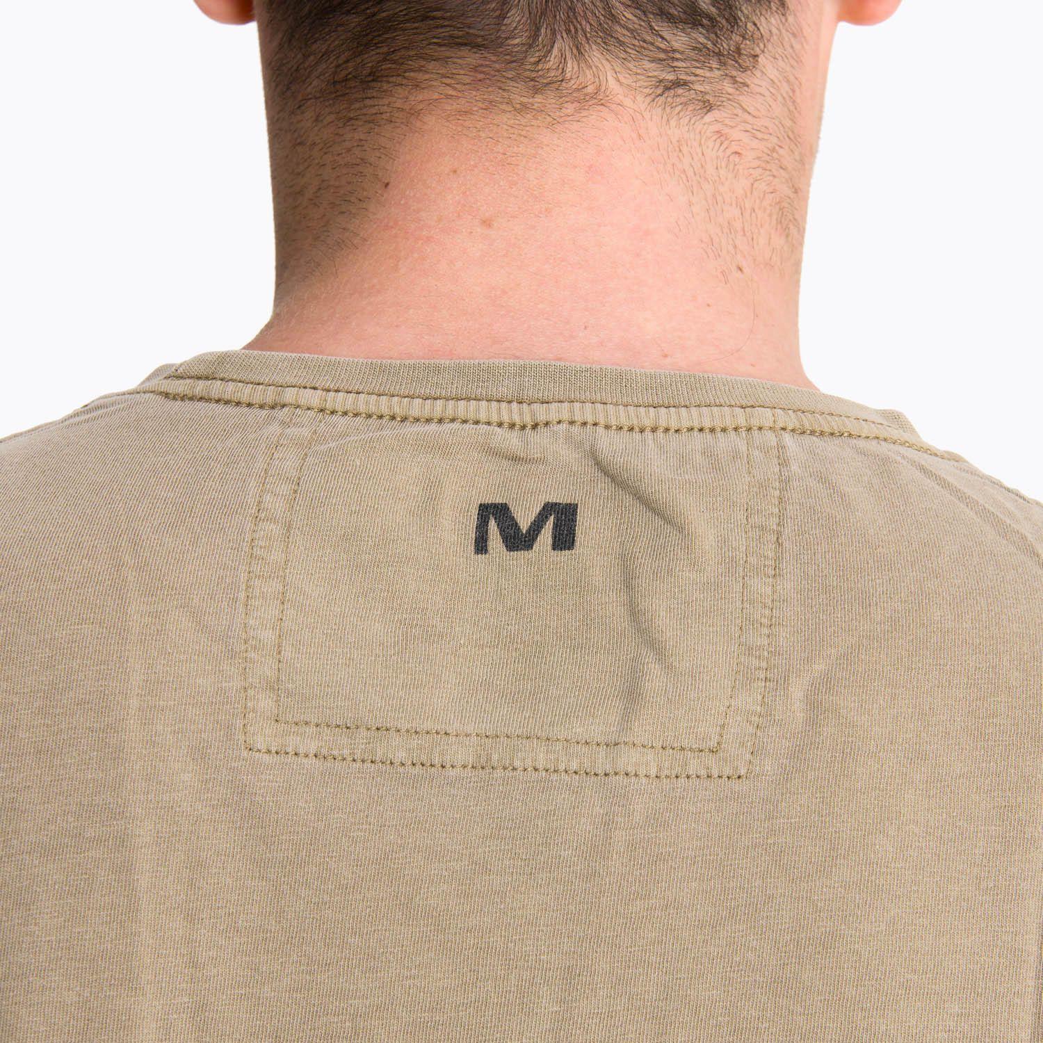 Polera Hombre Susquehanna Beige Merrell-5