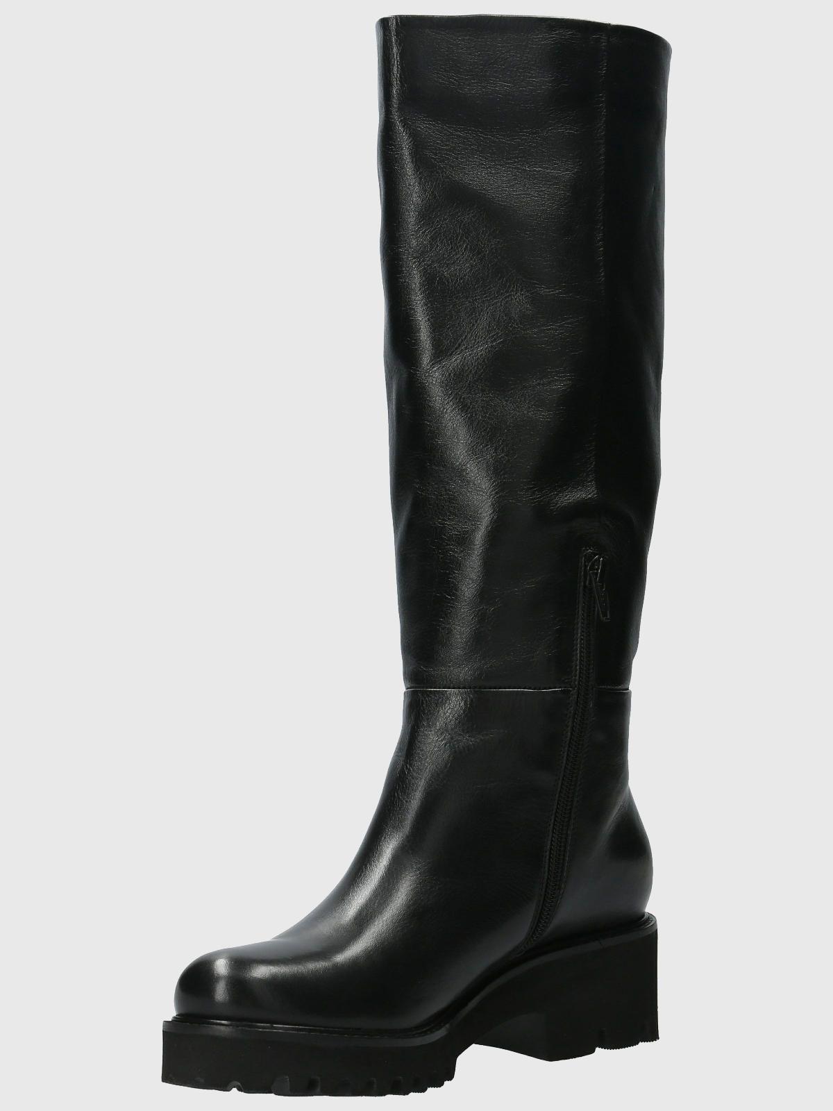 Bota Cuero Mujer Blissful Negro-4