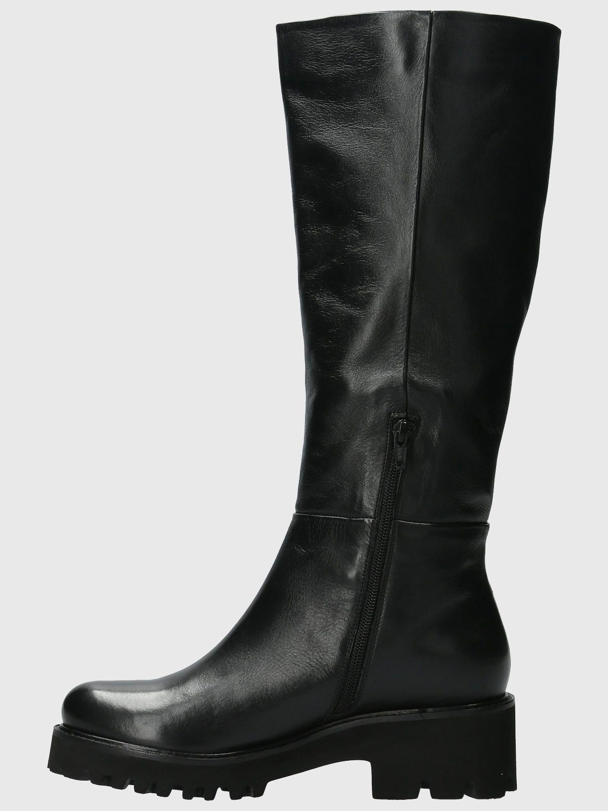 Bota Cuero Mujer Blissful Negro-5