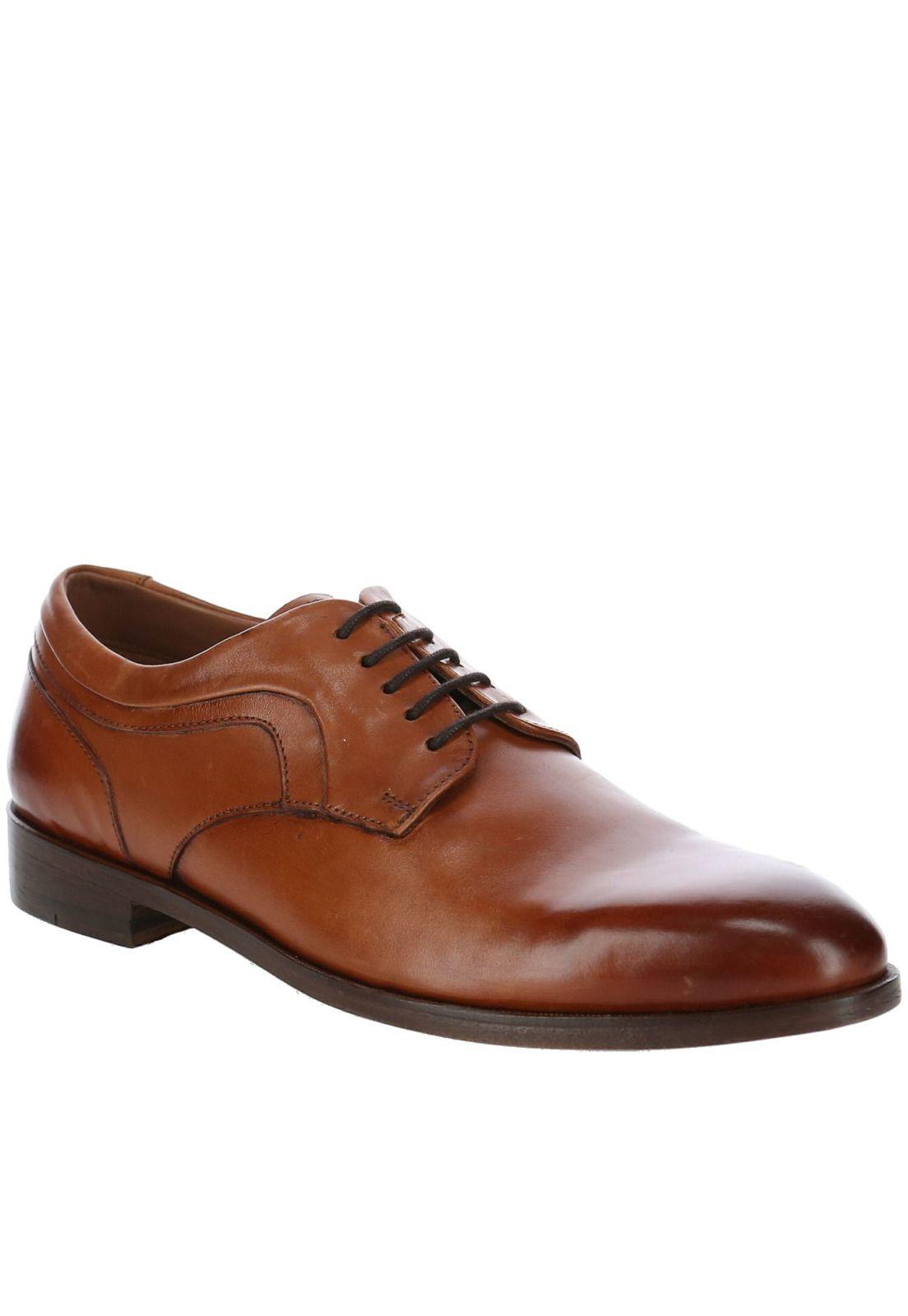 Zapato Cuero London Café-1