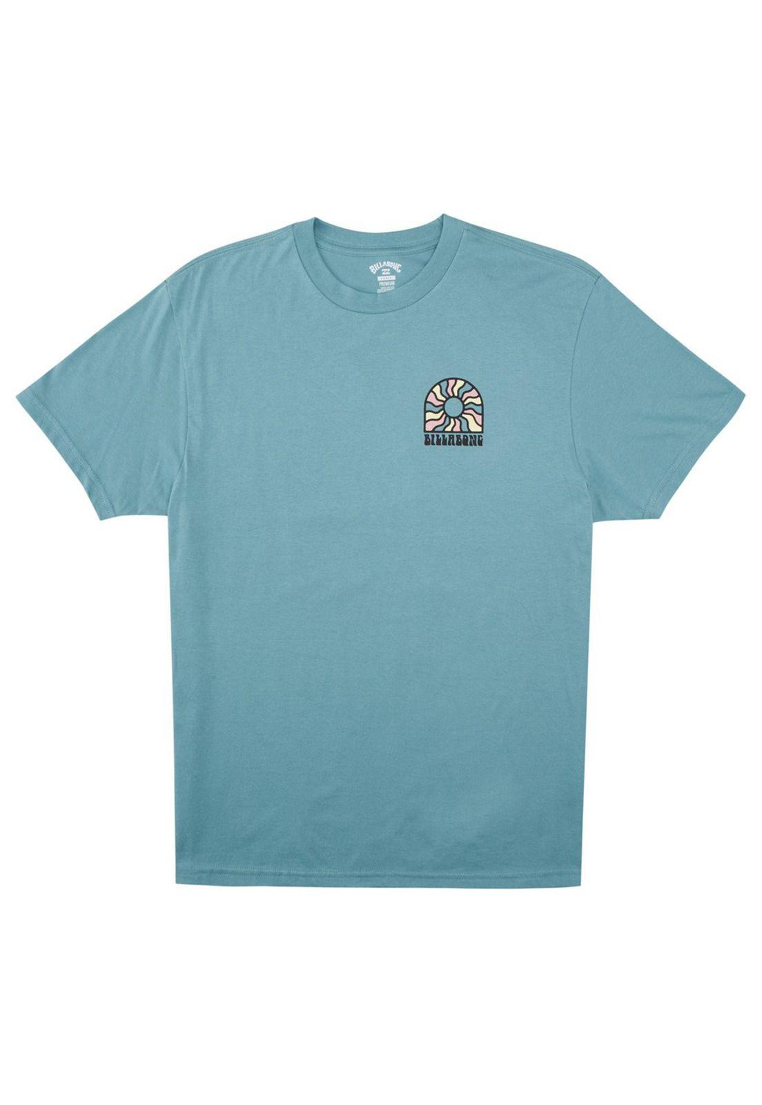 Polera M/C Hombre Arch Sun Ss Celeste-4