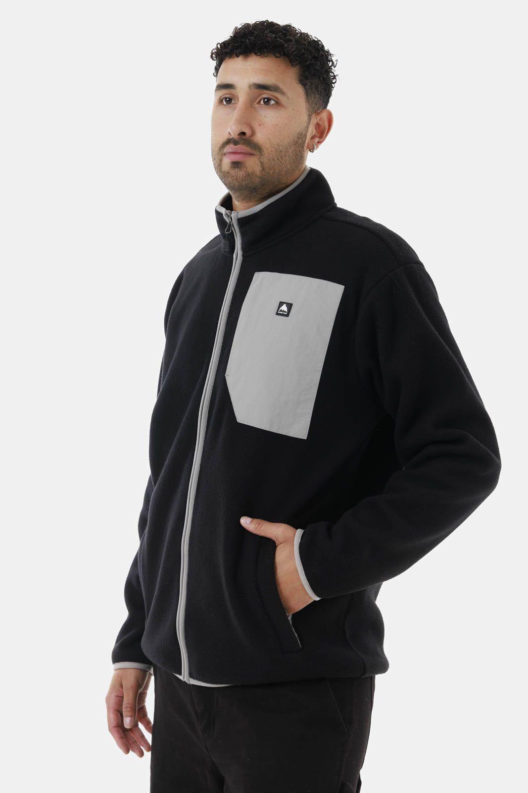 Polar Hombre Cinder Full-Zip Gris Oscuro-1