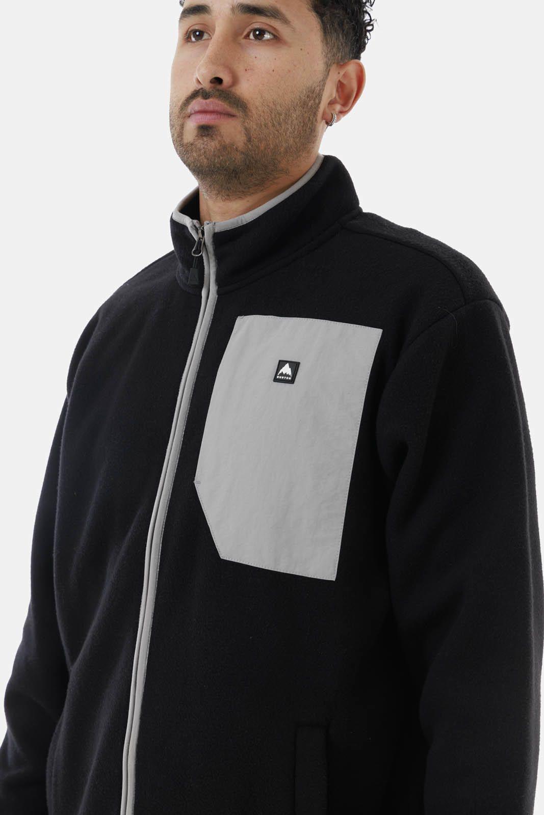 Polar Hombre Cinder Full-Zip Gris Oscuro-4