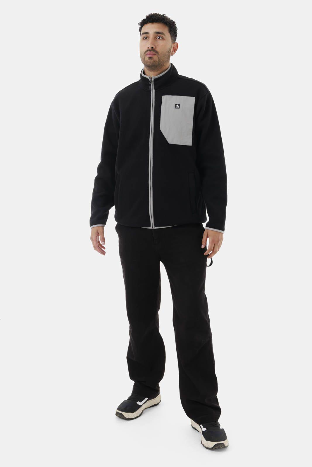 Polar Hombre Cinder Full-Zip Gris Oscuro-6