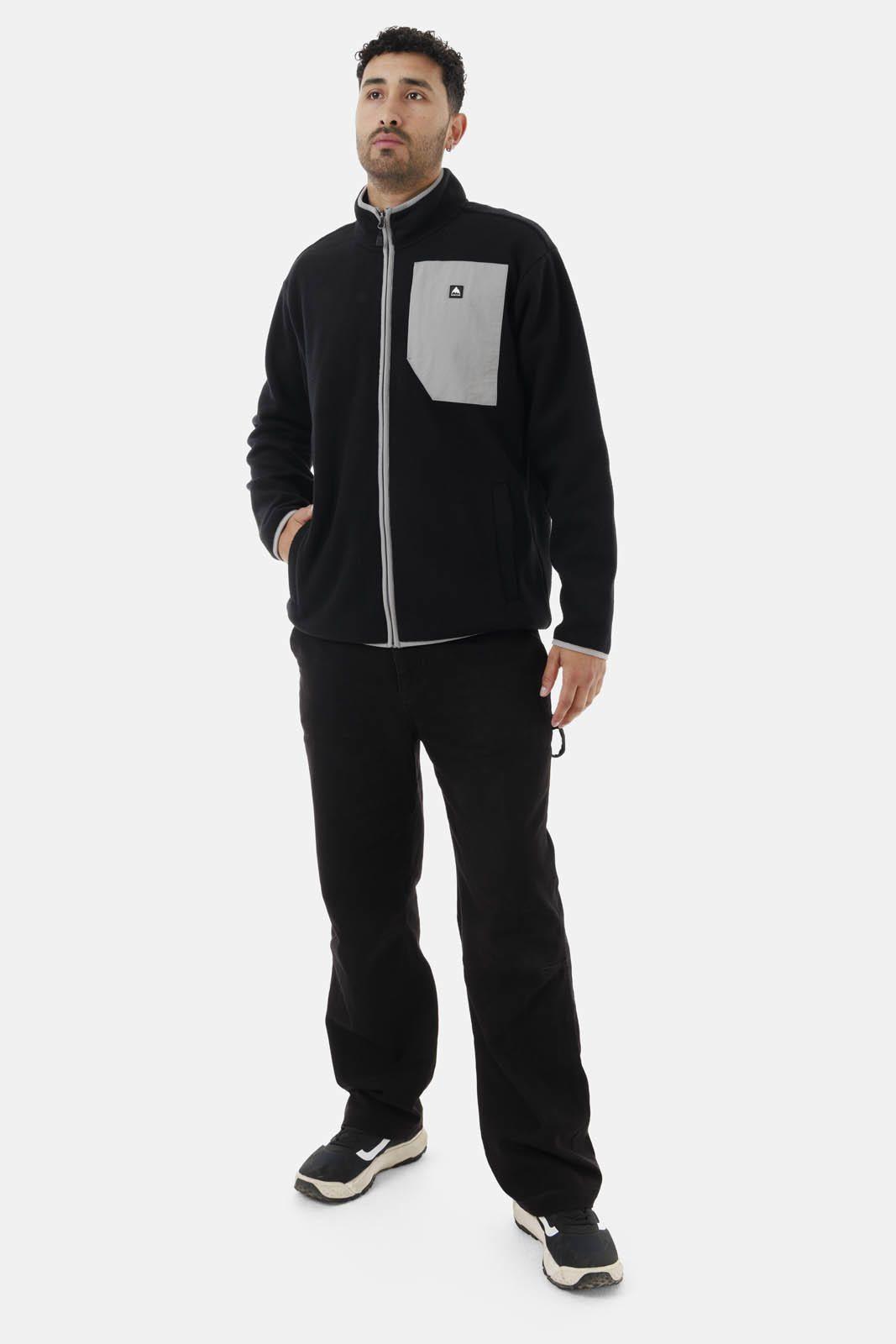 Polar Hombre Cinder Full-Zip Gris Oscuro-7