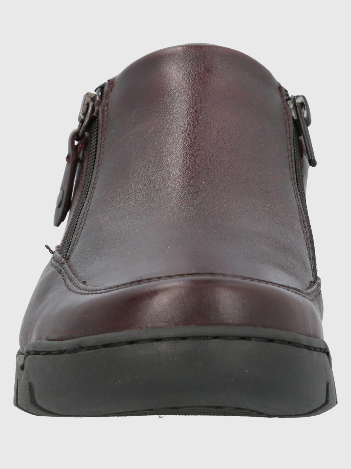 Zapato Cuero Mujer Henry Burdeo-3