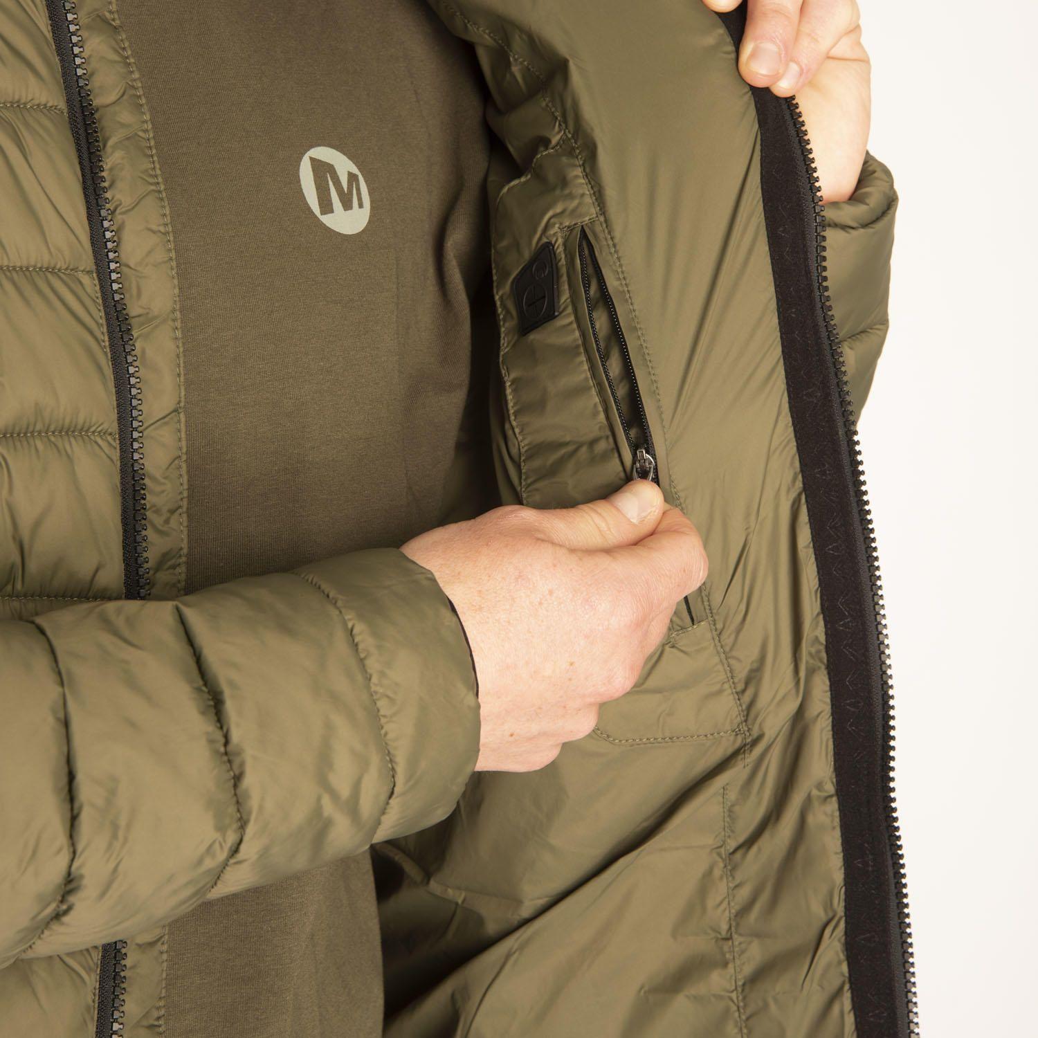 Parka Hombre M Frost Parka Verde-5