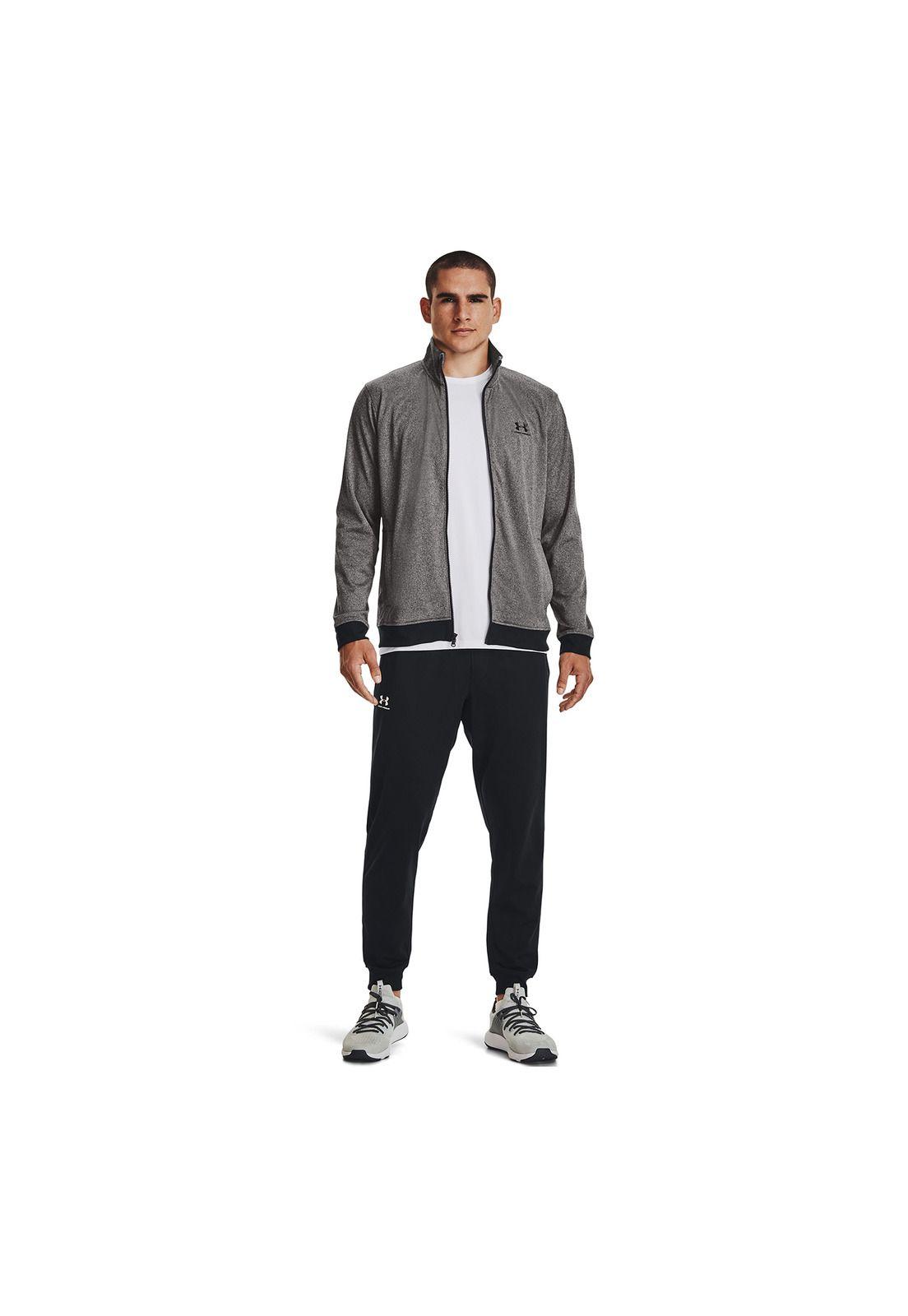 Chaqueta UA Sportstyle Tricot para hombre Gris-5