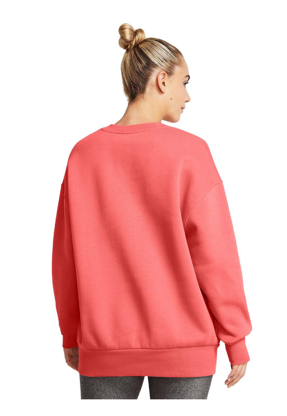 Polerón UA Essential Fleece mujer Rosado-4