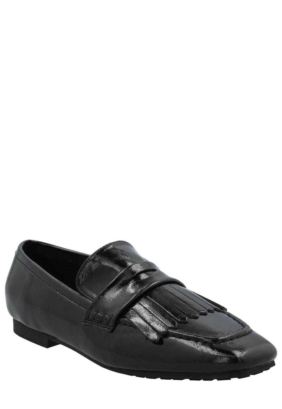 Mocasín Aston Mujer Negro-0