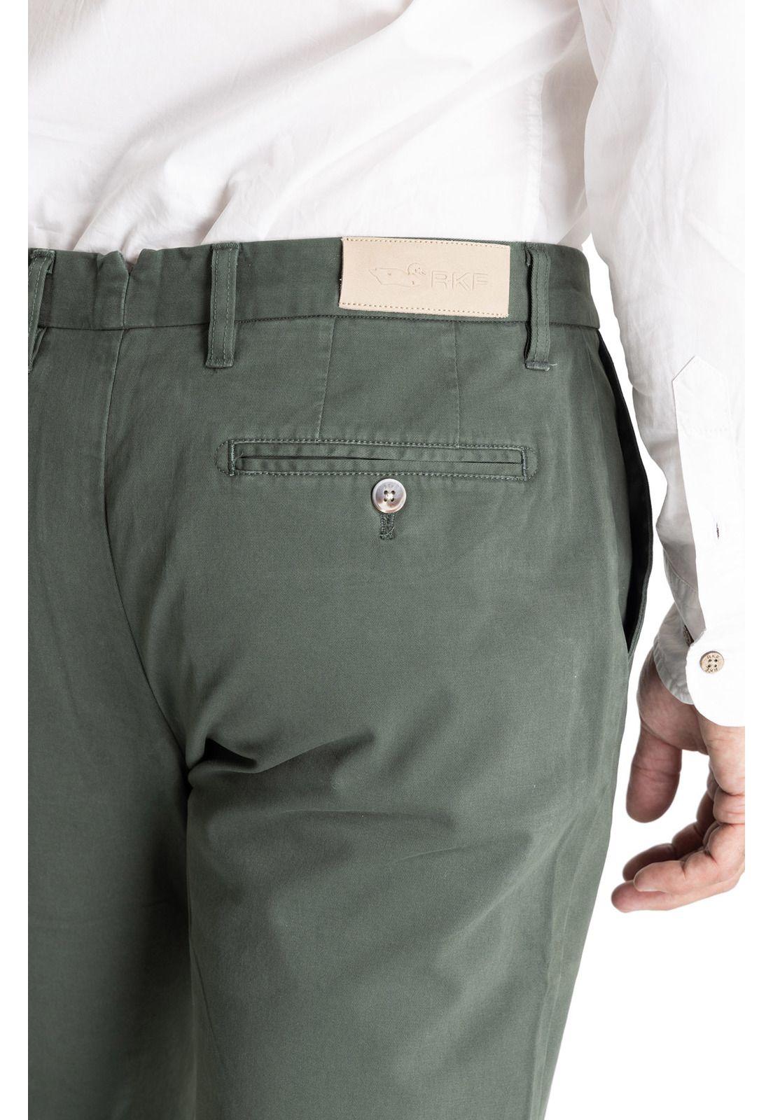 Pantalón Hombre Turin Verde Oscuro-7