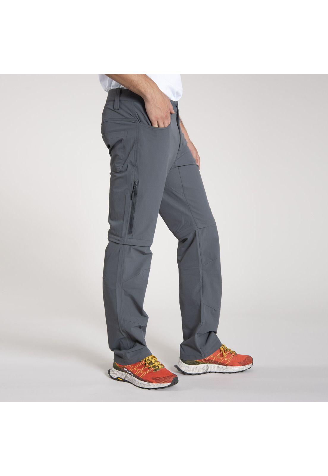 Pantalón Hombre Repelent Detach Gris-1