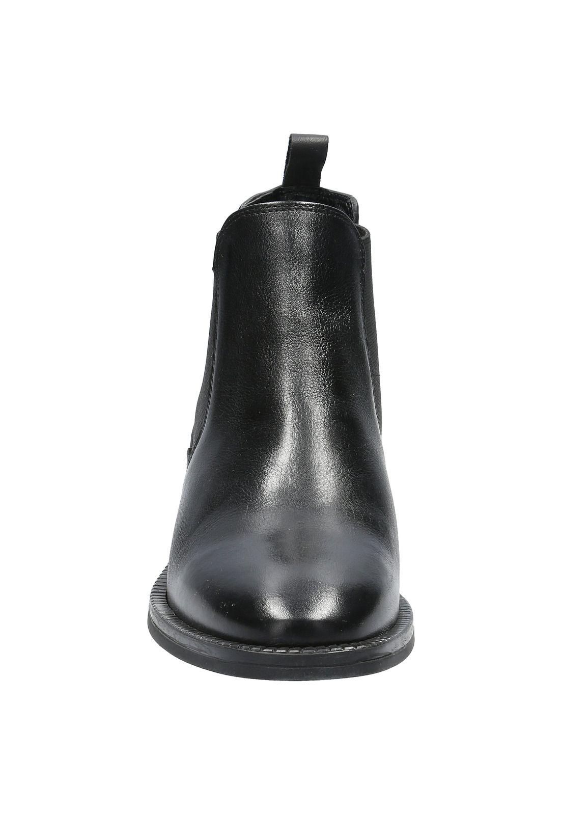 Botin Cuero Mujer Dafne Negro-3