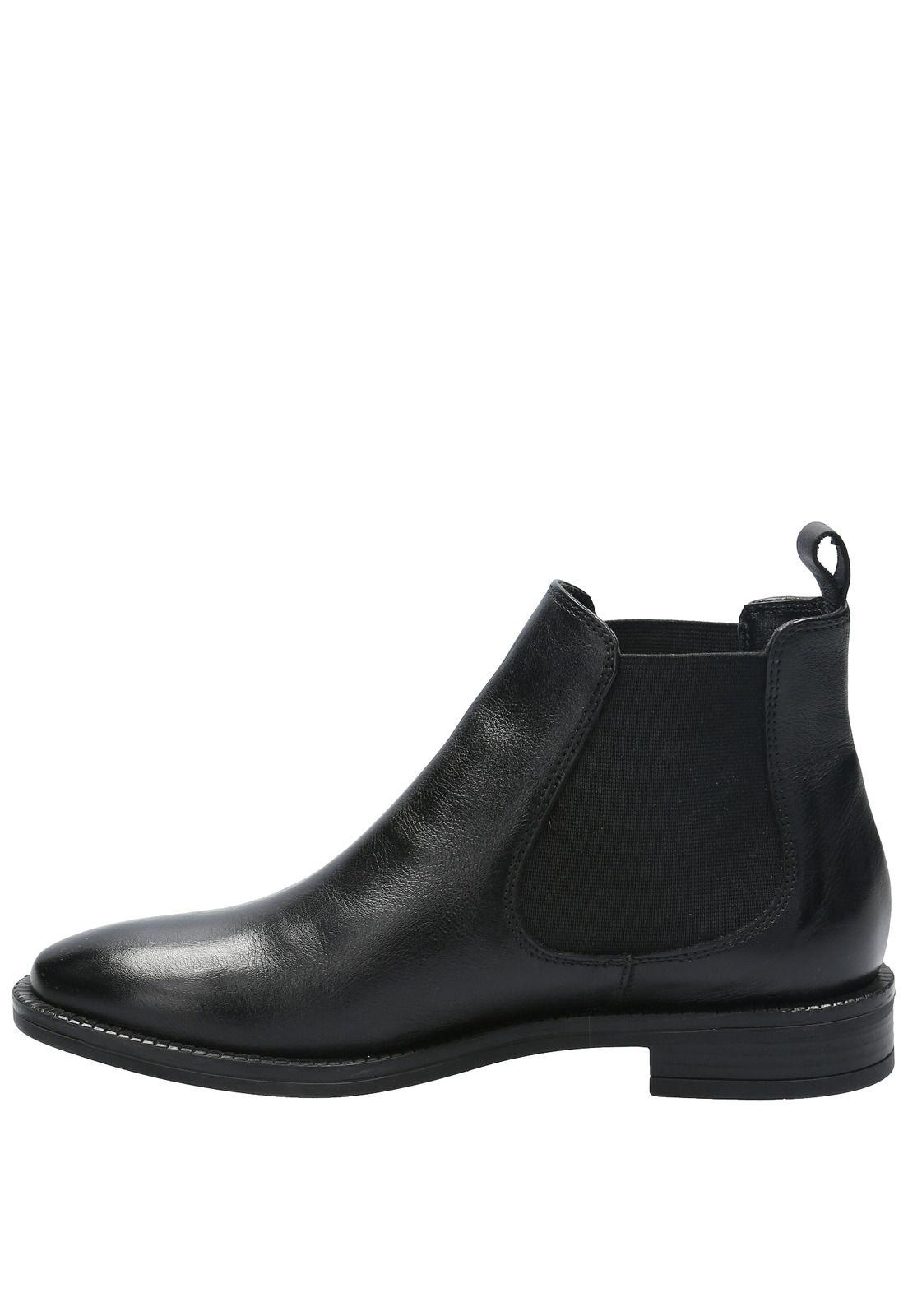 Botin Cuero Mujer Dafne Negro-5