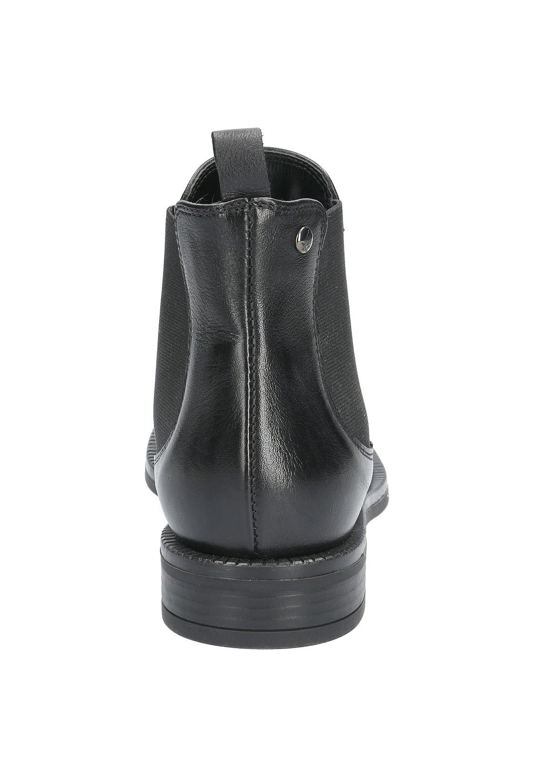 Botin Cuero Mujer Dafne Negro-6