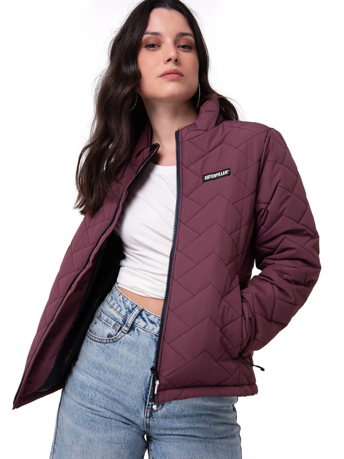 Parka Mujer Mediumweight Insulation Burdeo-0