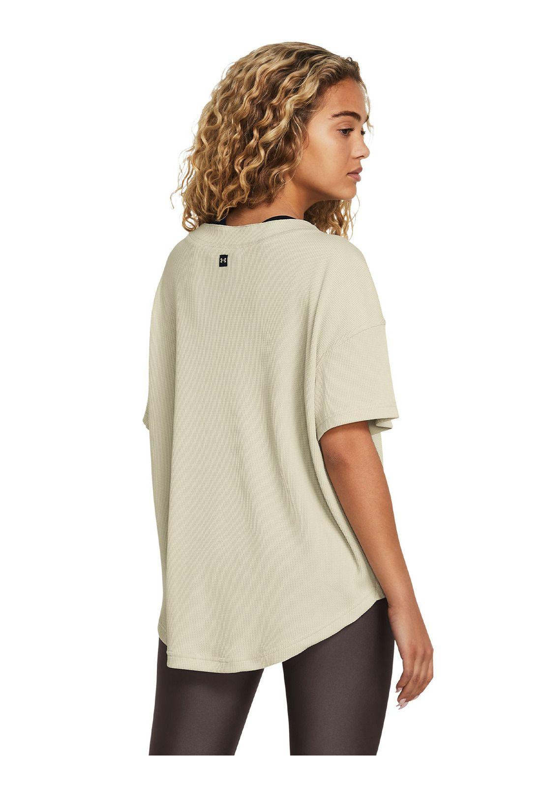 Polera Project Rock Easy Go Ovr mujer Café-1