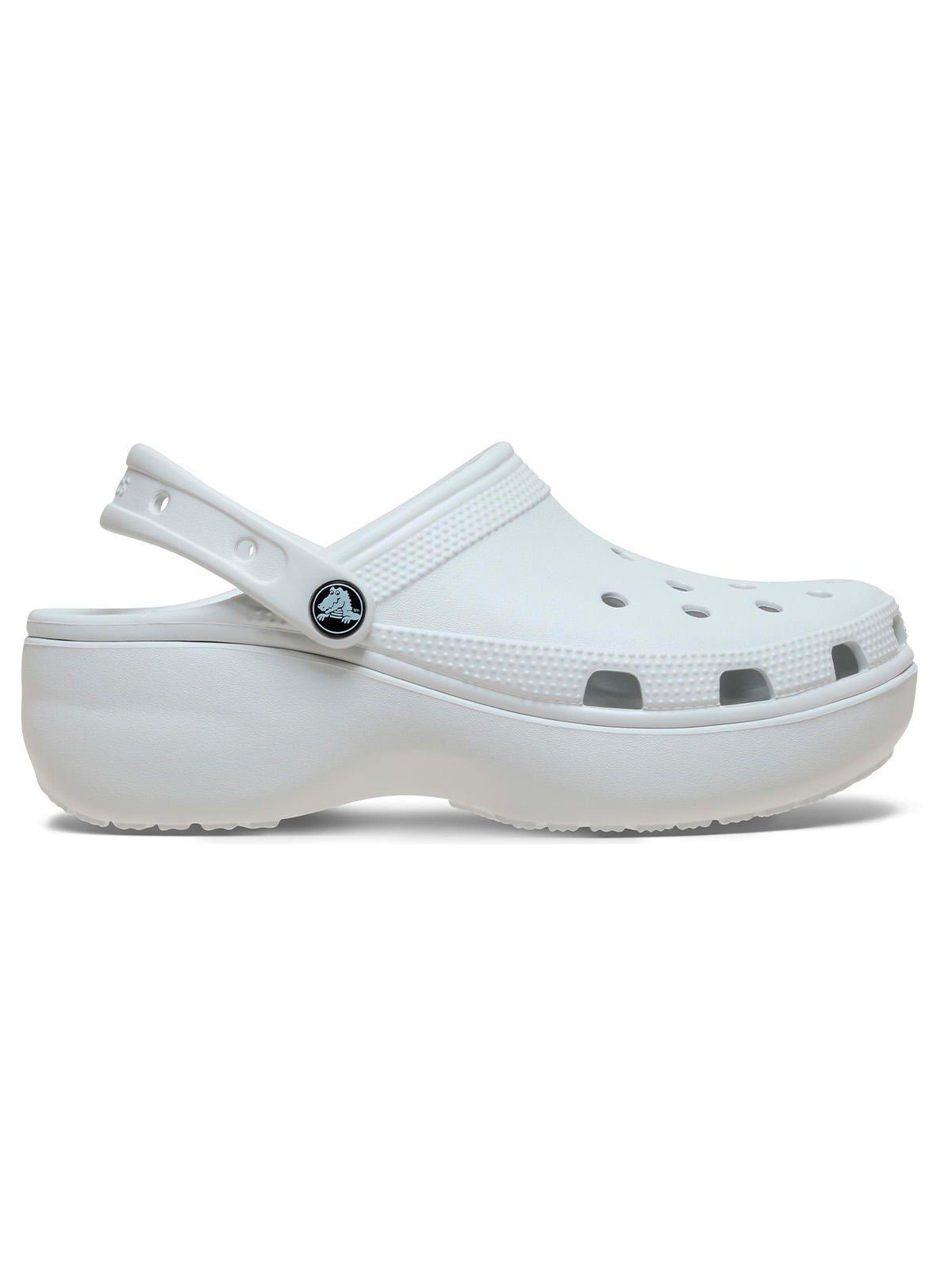 Zueco Mujer Plataforma Clog W Blanco-0