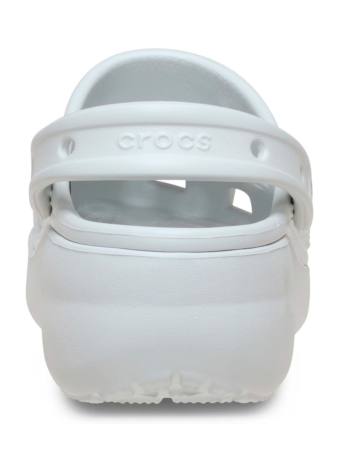 Zueco Mujer Plataforma Clog W Blanco-4