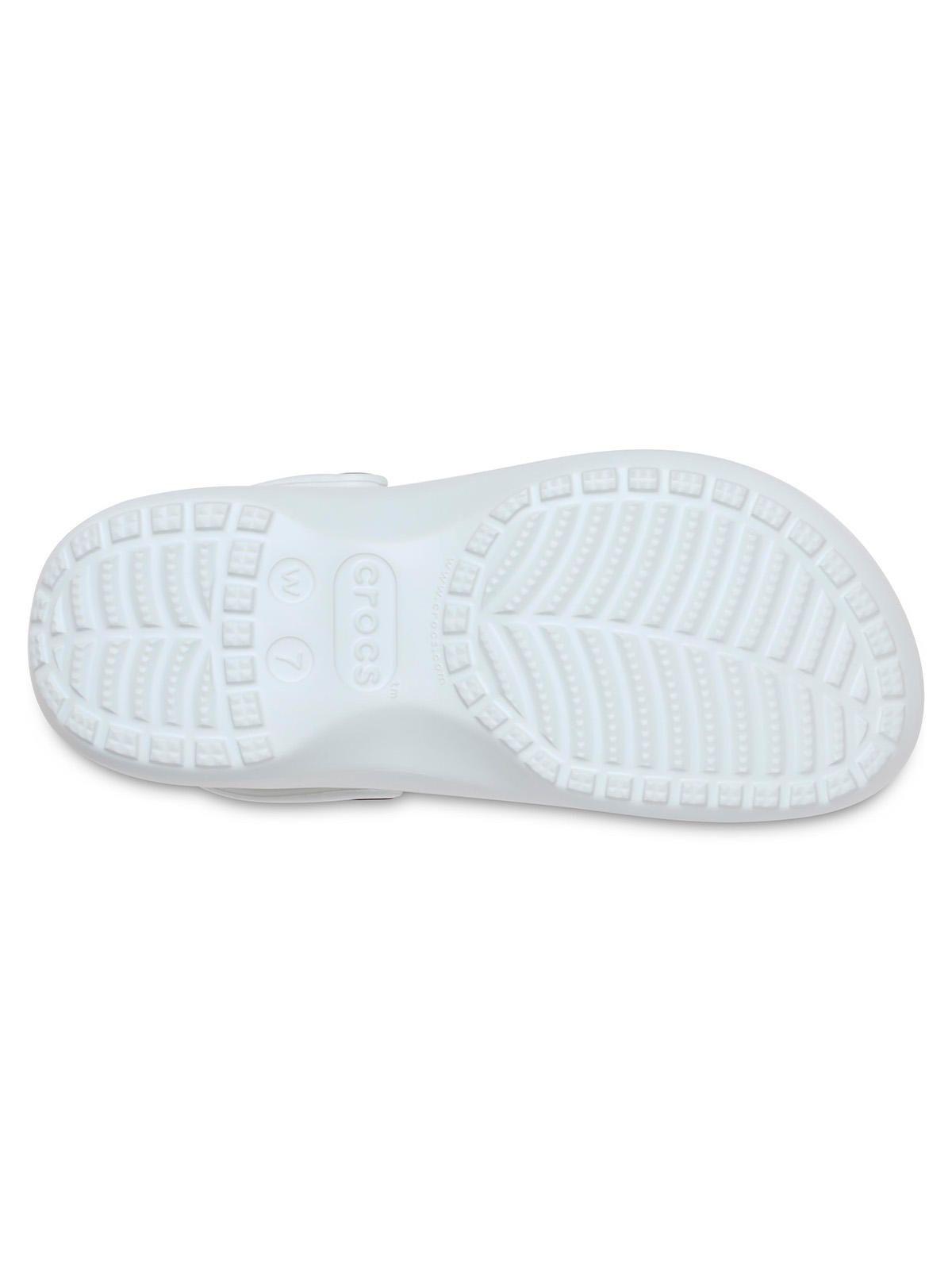 Zueco Mujer Plataforma Clog W Blanco-5