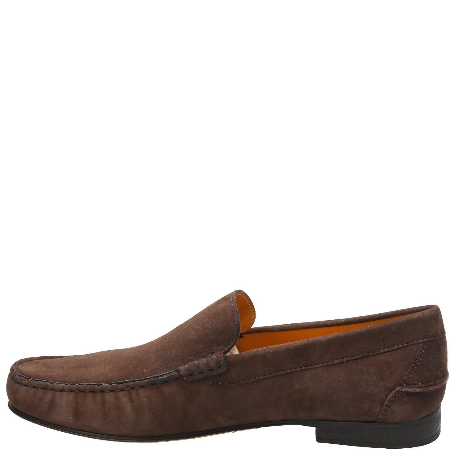 Zapato Cuero Hombre Reno Café Oscuro-5