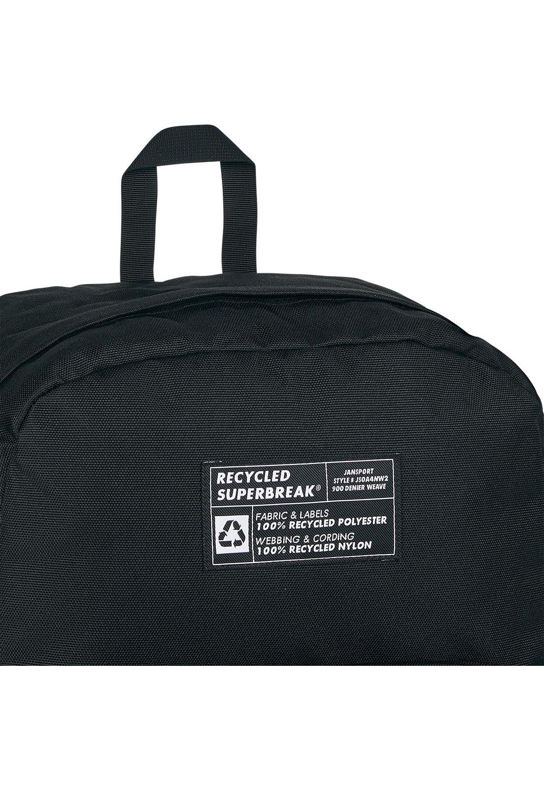 Mochila Unisex Recycled  Superbreak Negro-4