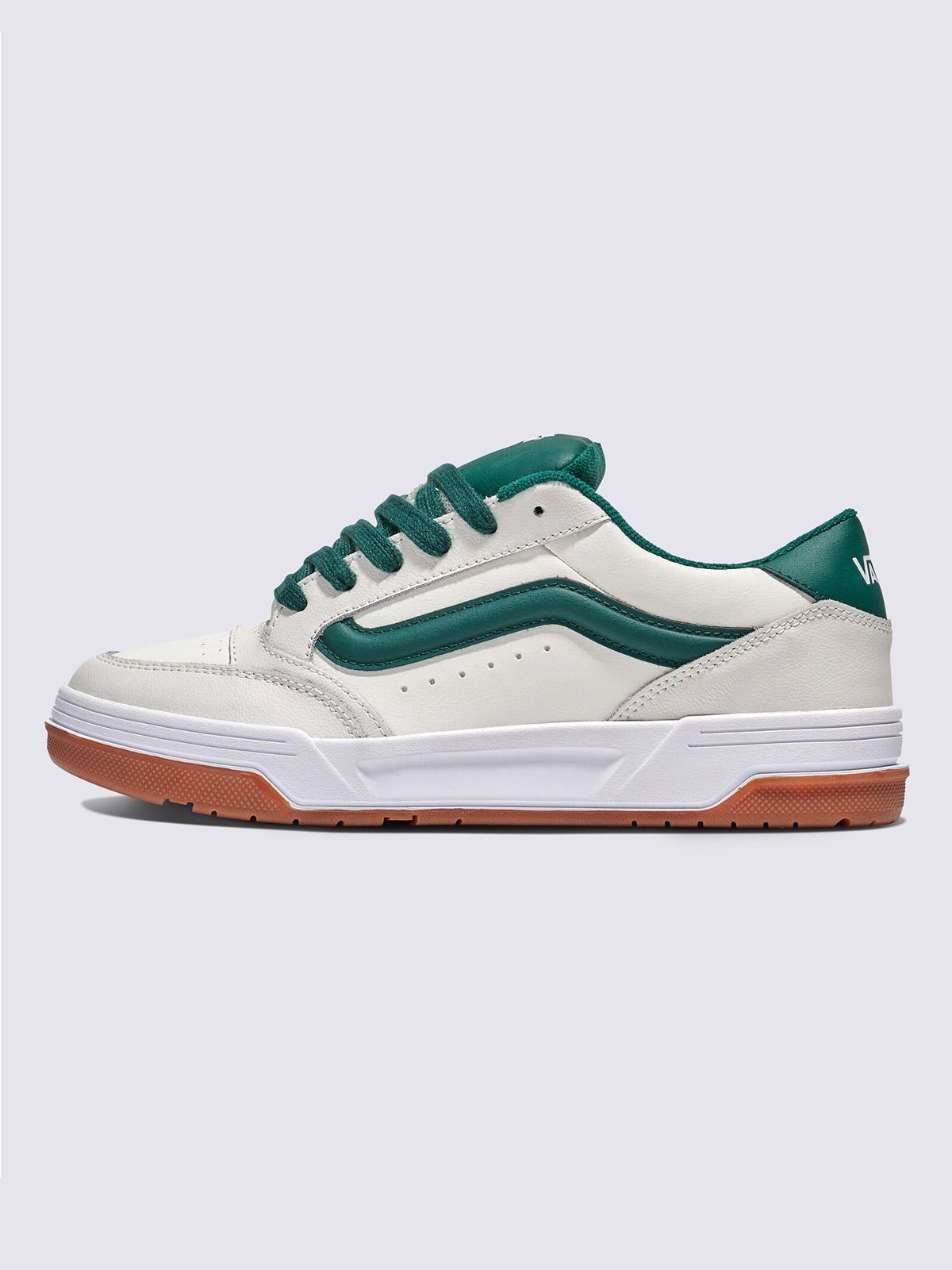 Zapatilla Unisex Hylane Blanco Verde Vans-3
