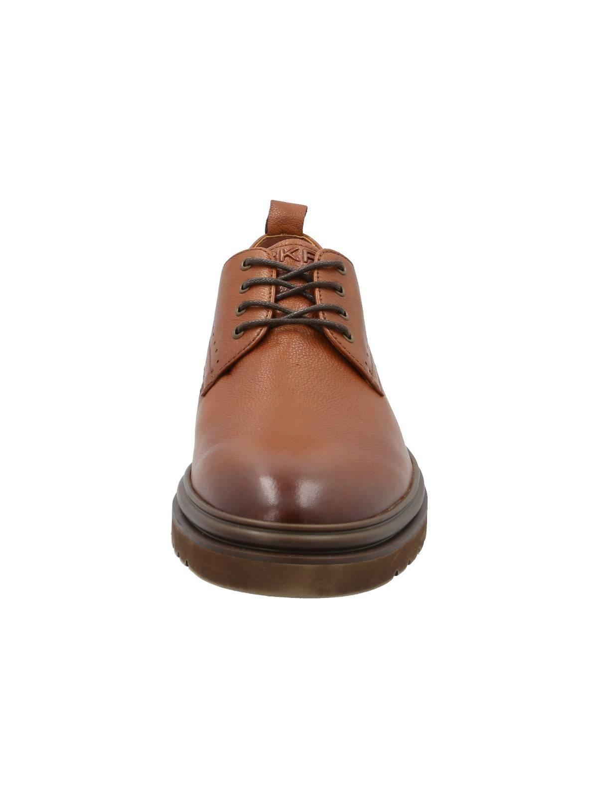 Zapato Cuero Hombre Alkun II Café-3
