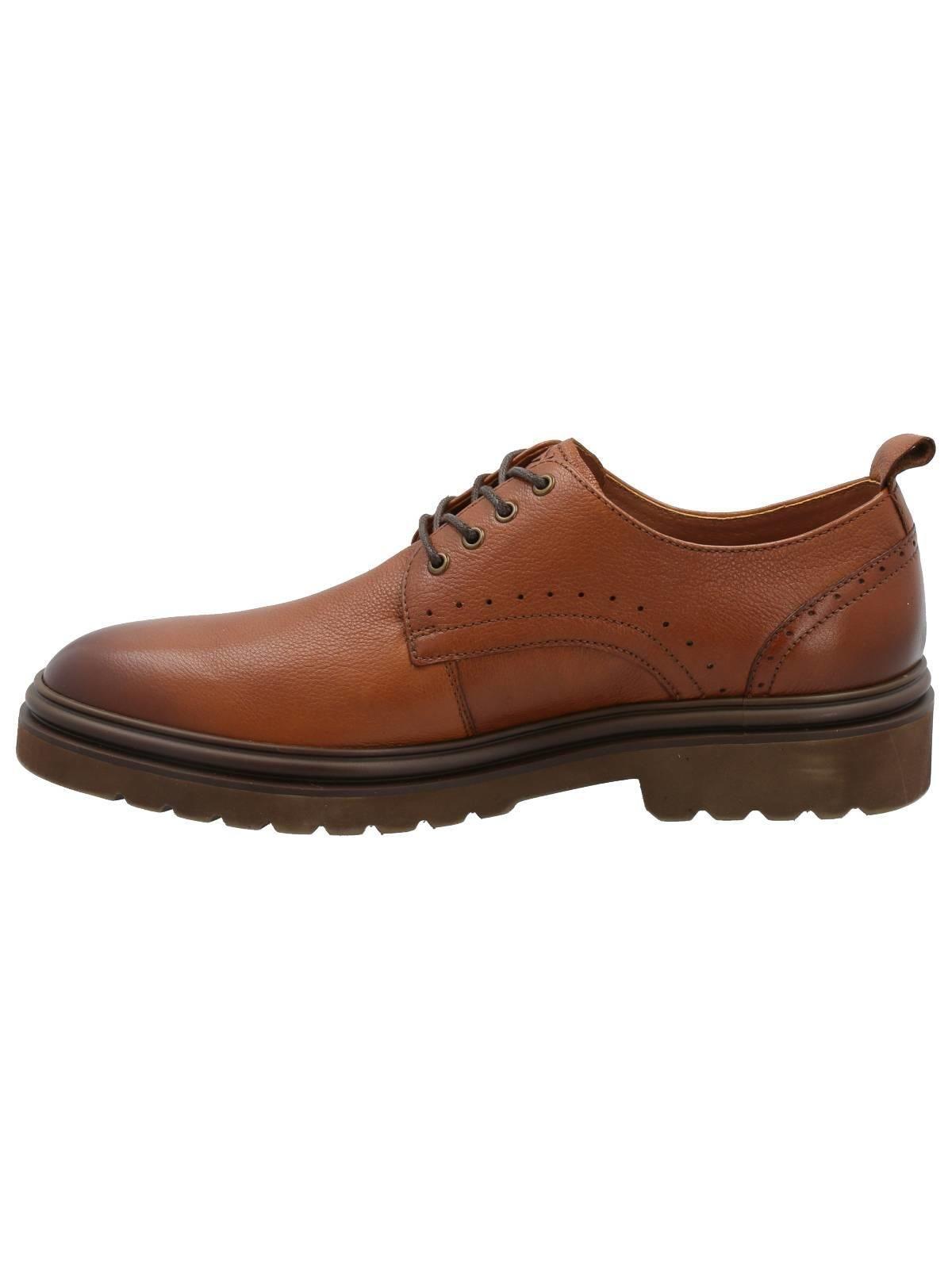 Zapato Cuero Hombre Alkun II Café-5