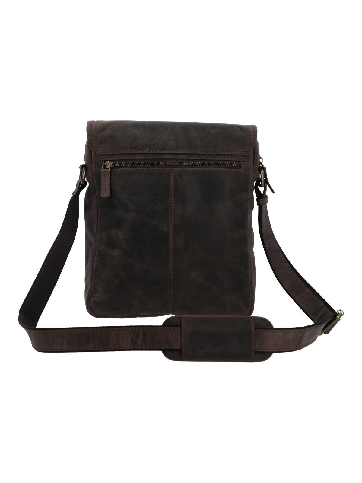 Maletín Cuero Unisex Ks Senna Cross Café-2