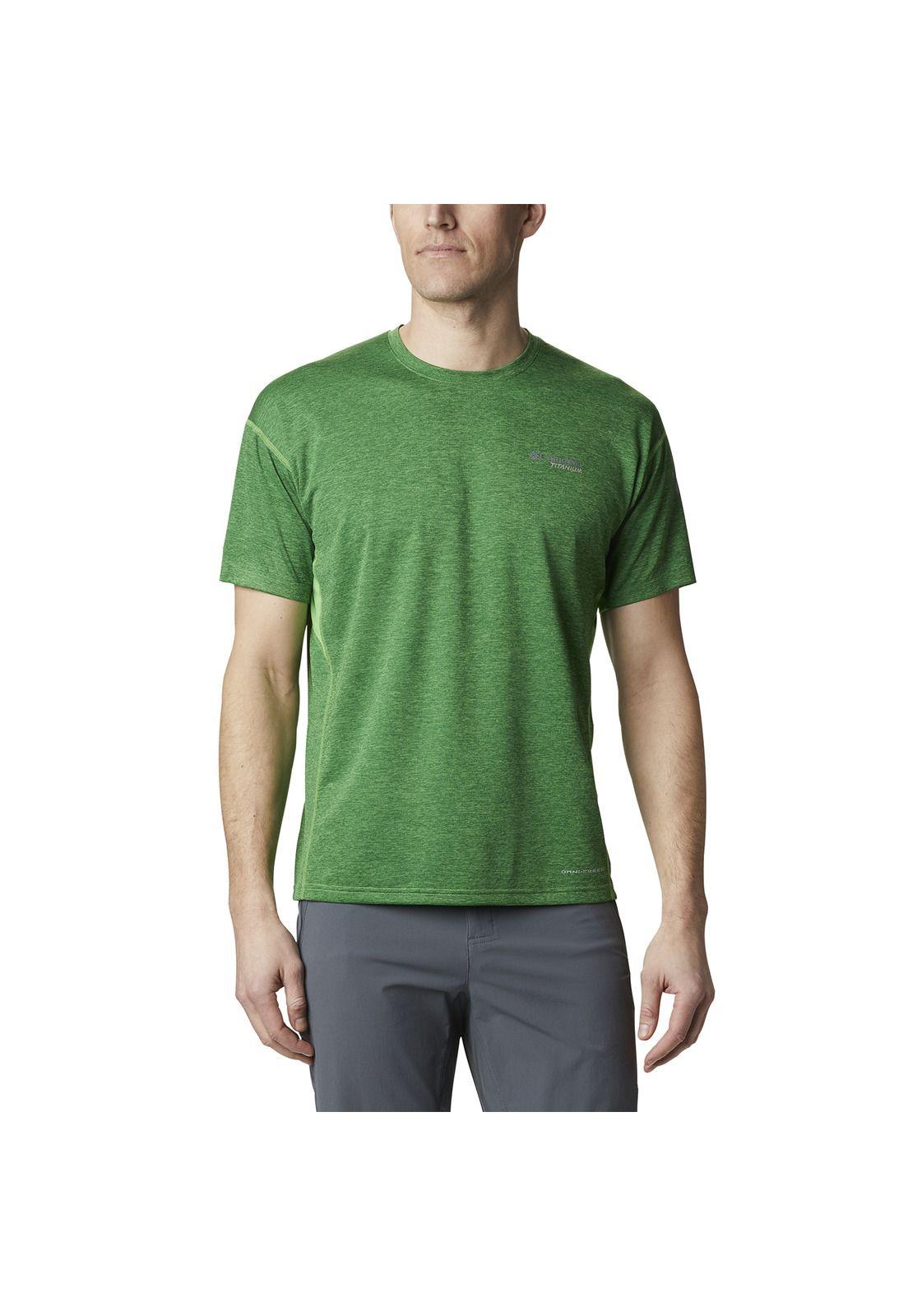 Polera M/C Hombre M Irico Knit Ss Crew Verde-0