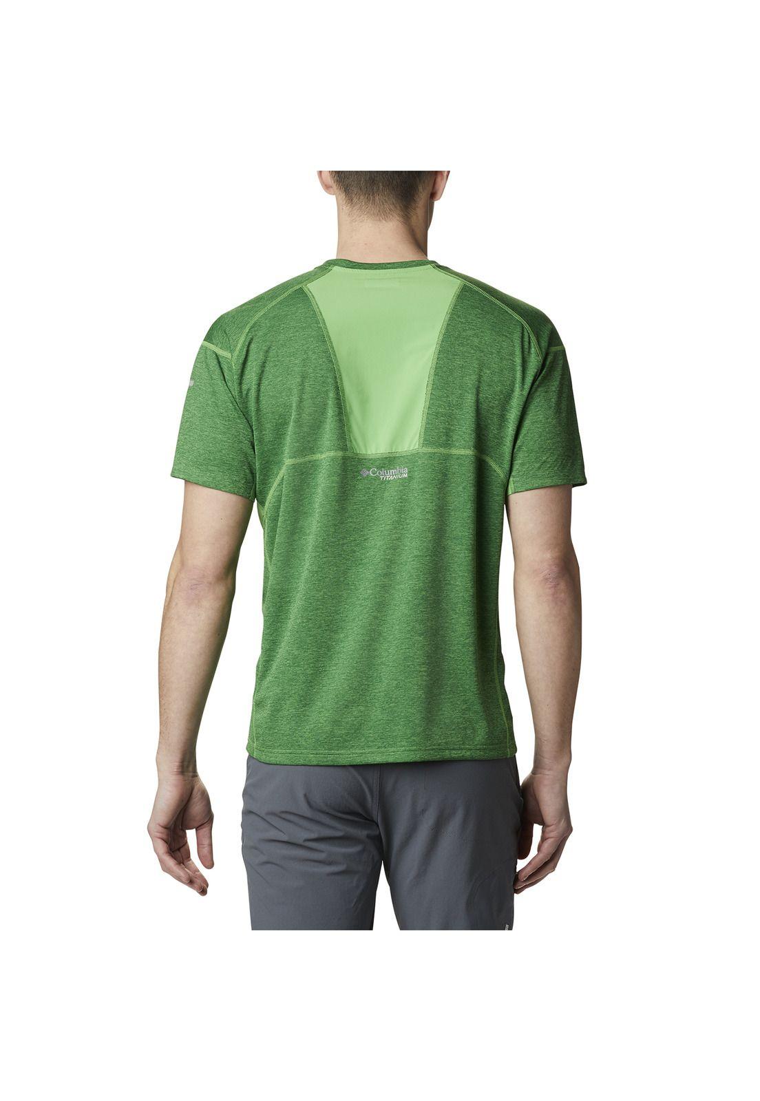 Polera M/C Hombre M Irico Knit Ss Crew Verde-1