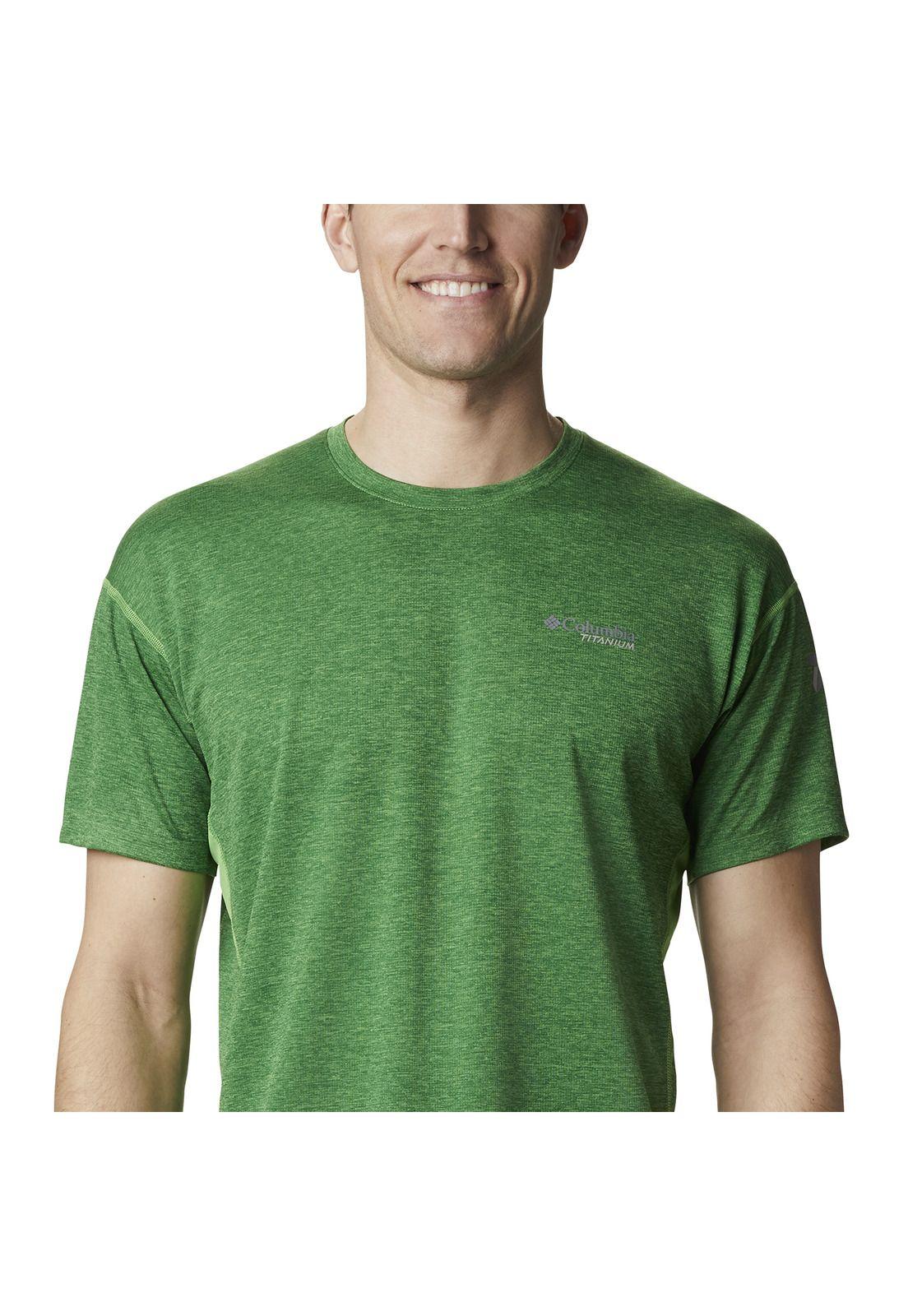 Polera M/C Hombre M Irico Knit Ss Crew Verde-2