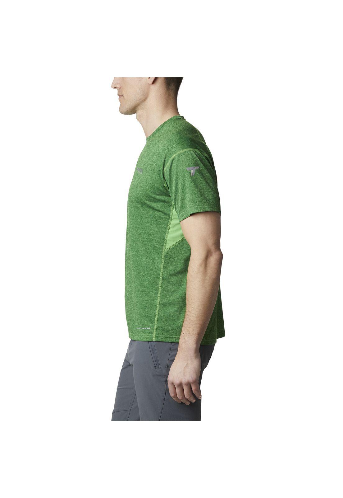 Polera M/C Hombre M Irico Knit Ss Crew Verde-4