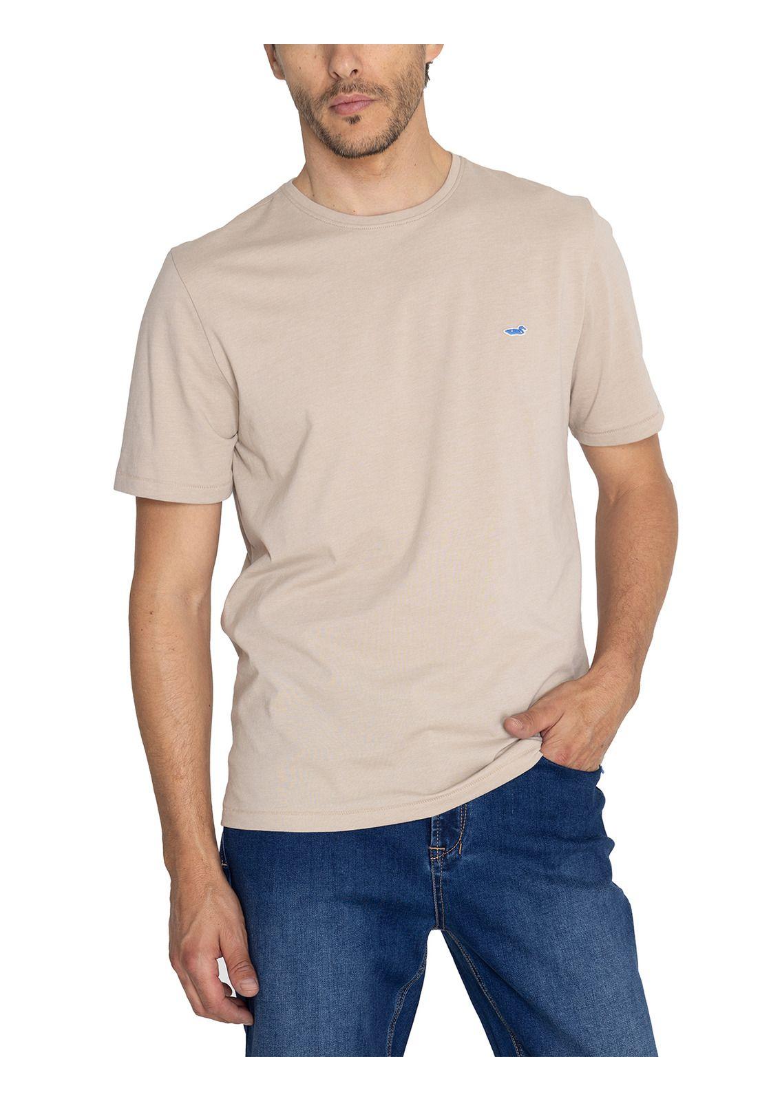 Polera Fibras Recicladas Gris Native Hombre -4