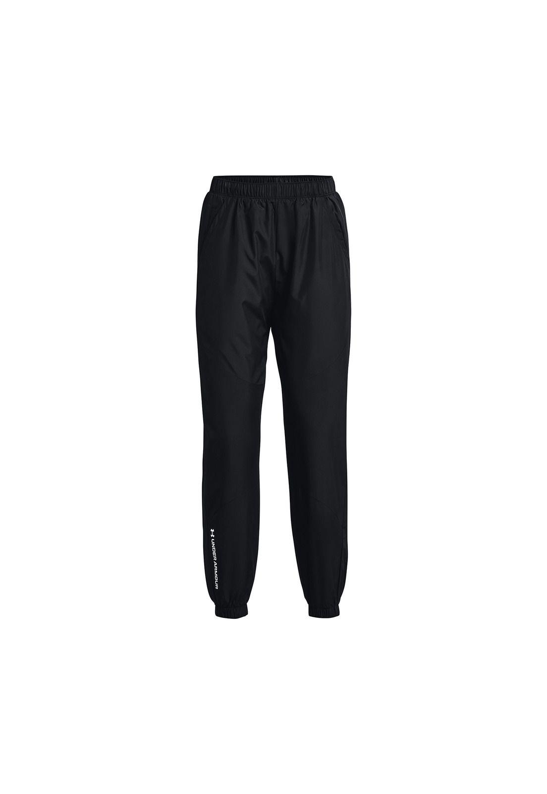 Pantalón UA RUSH™ Woven Negro para mujer-0