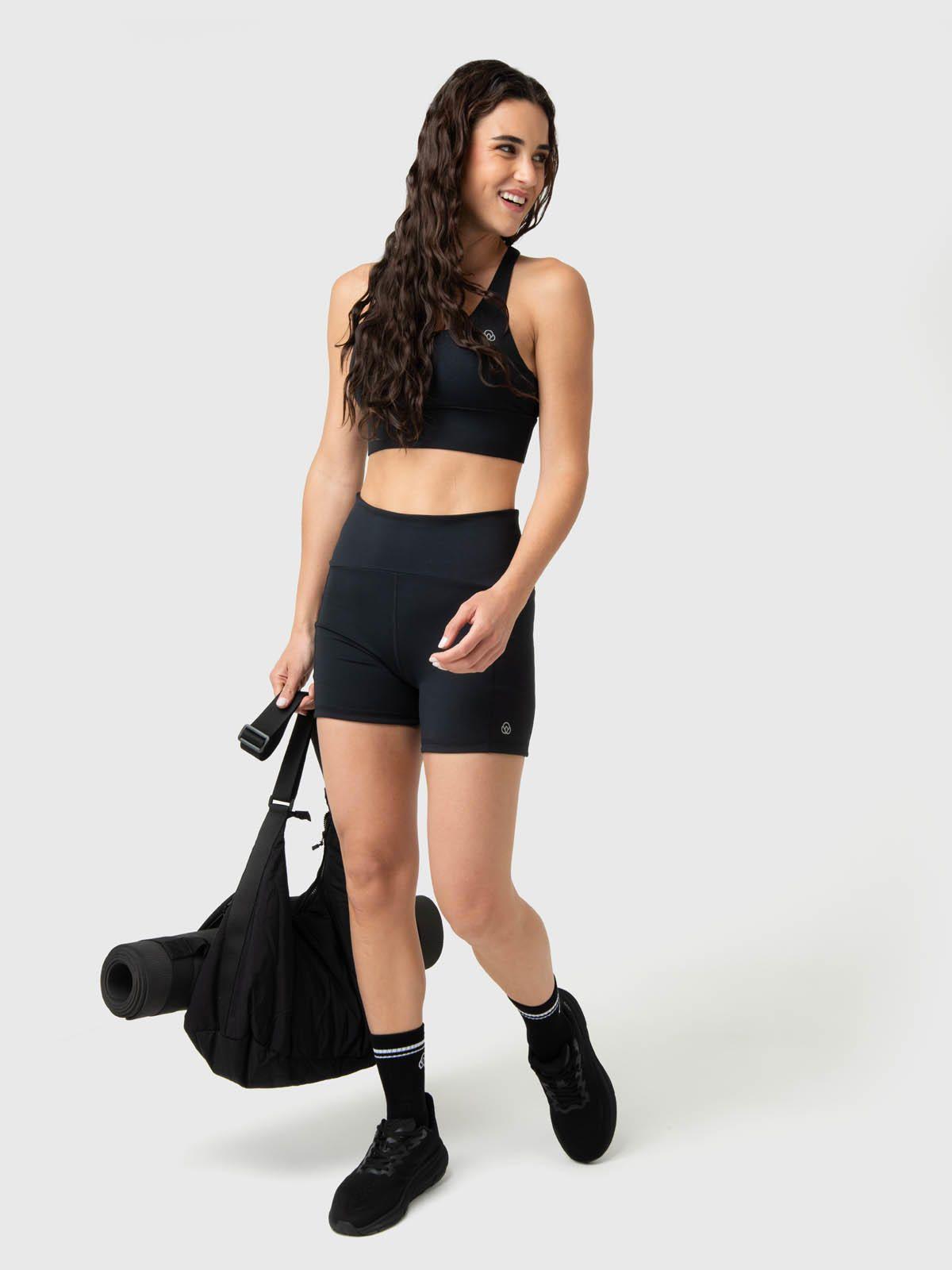 Short Mujer Pocket Aloe Negro -4