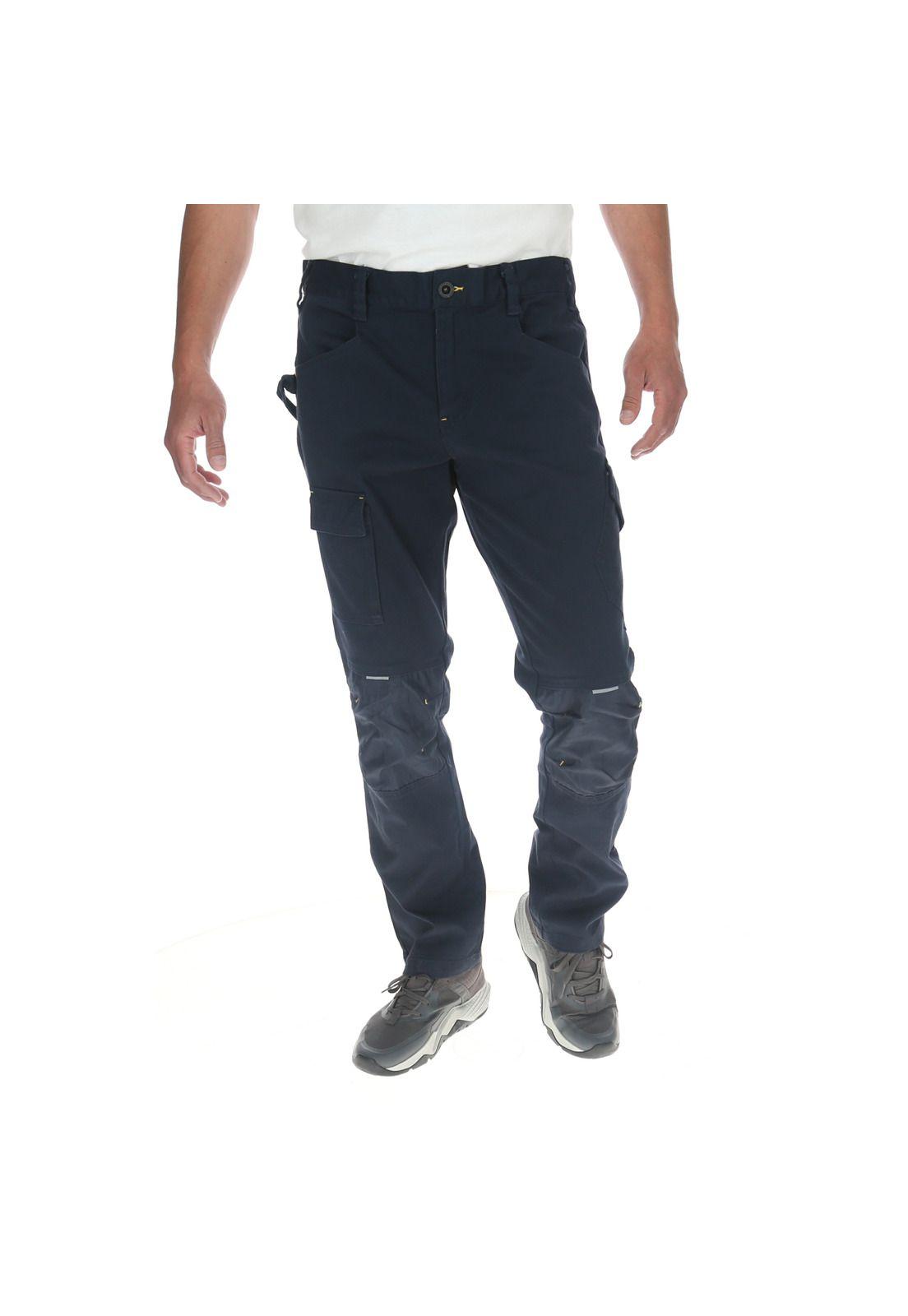 Pantalón Hombre Work Utility Azul-0