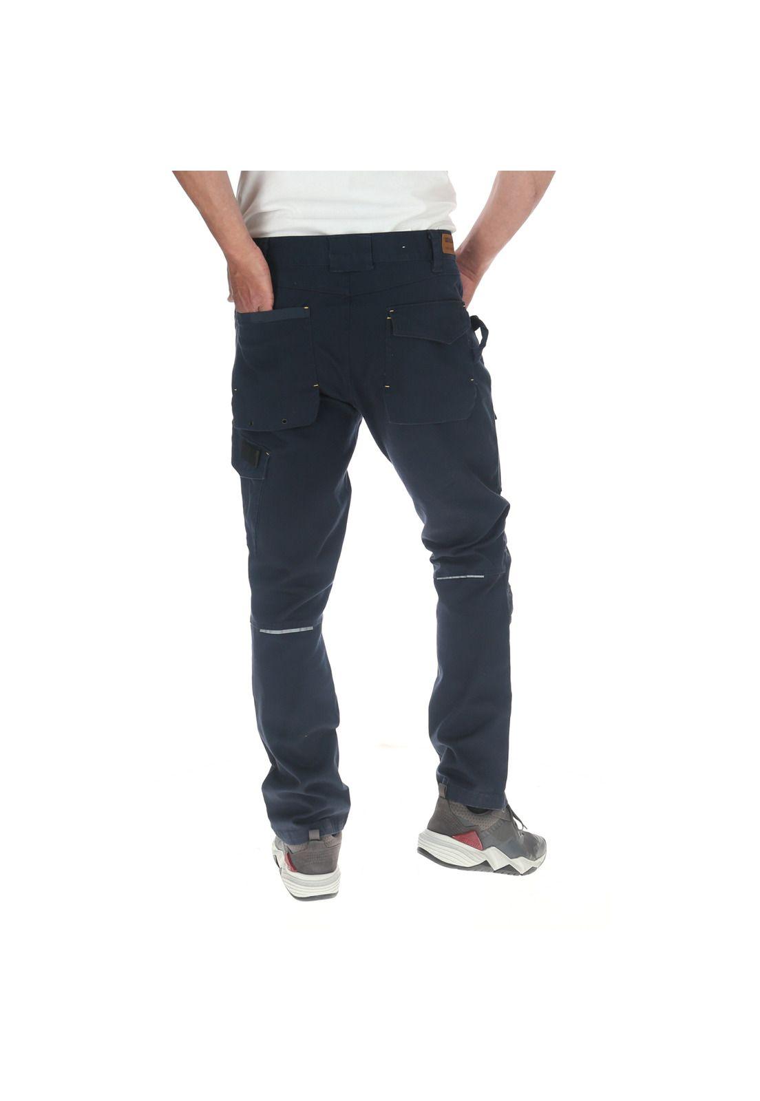 Pantalón Hombre Work Utility Azul-2