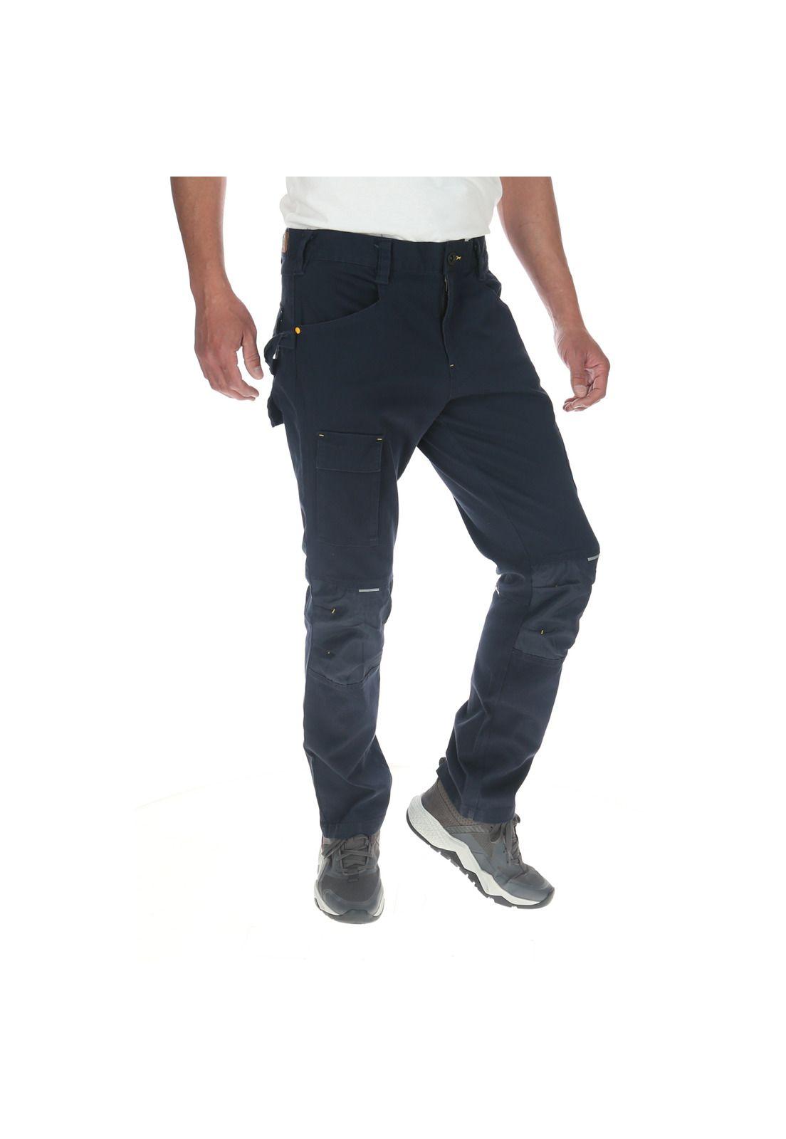 Pantalón Hombre Work Utility Azul-3