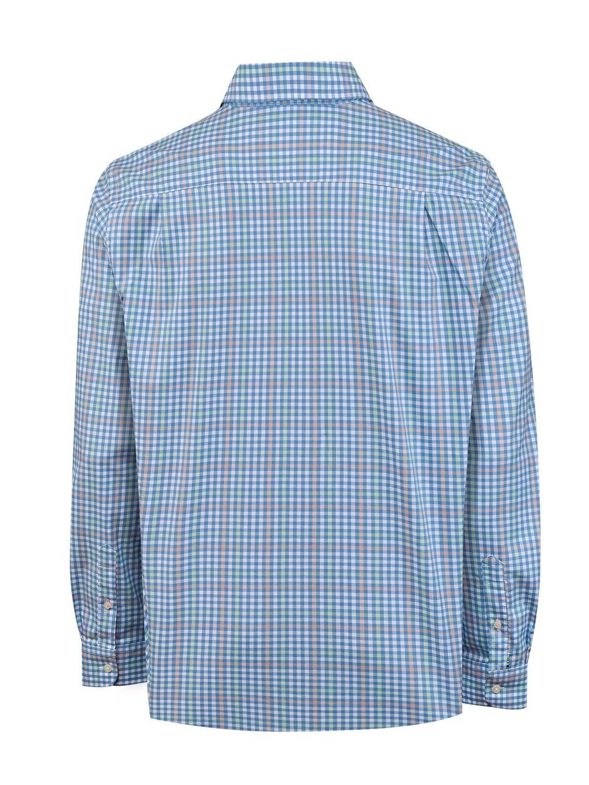 Camisa Algodón Orgánico Mild Azul Hombre Rockford-1