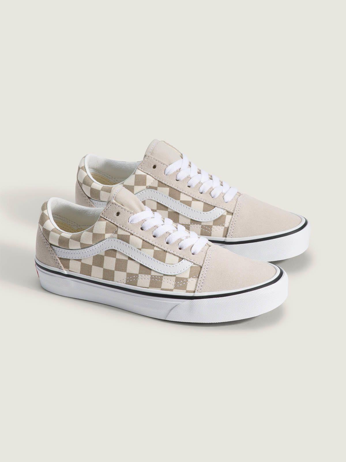 Zapatilla Adulto Old Skool Beige-1