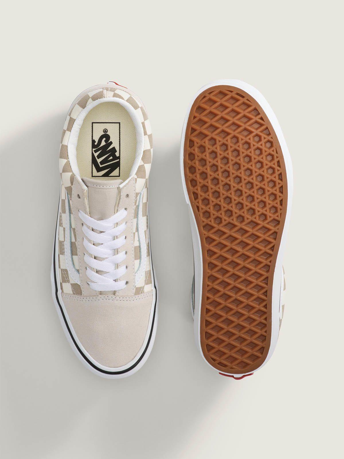 Zapatilla Adulto Old Skool Beige-3
