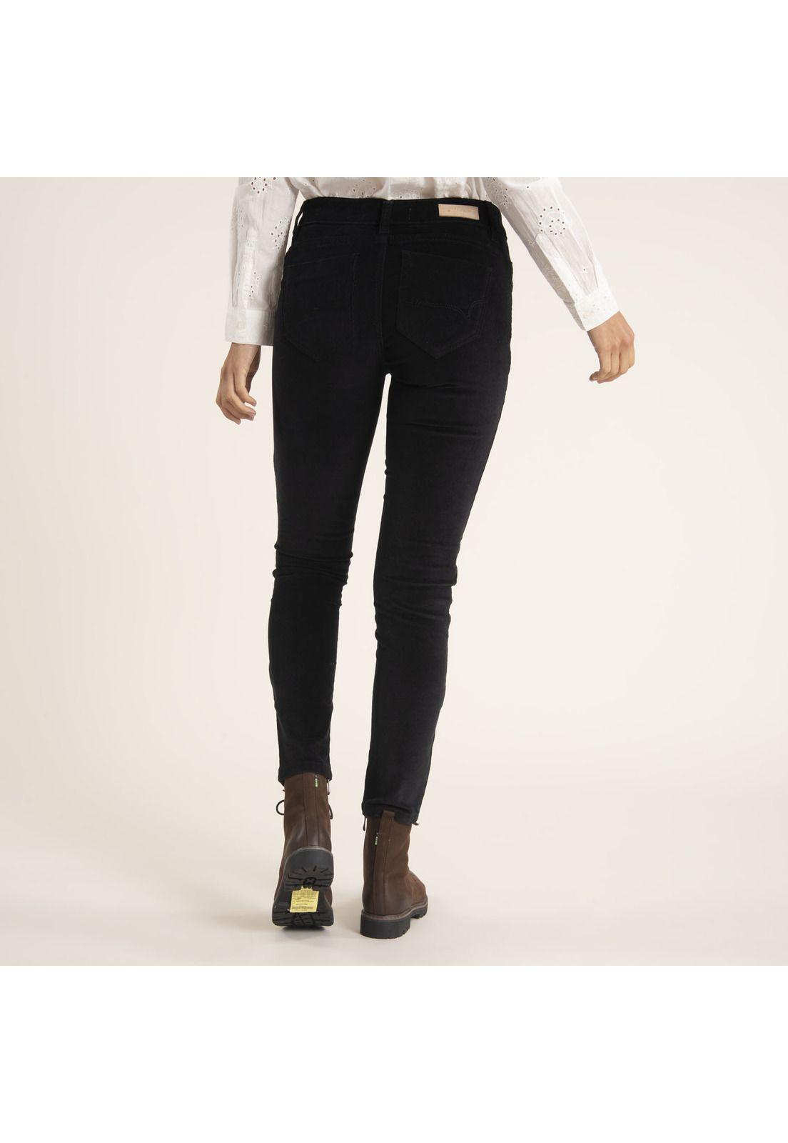 Pantalón Mujer Gamal Negro-2