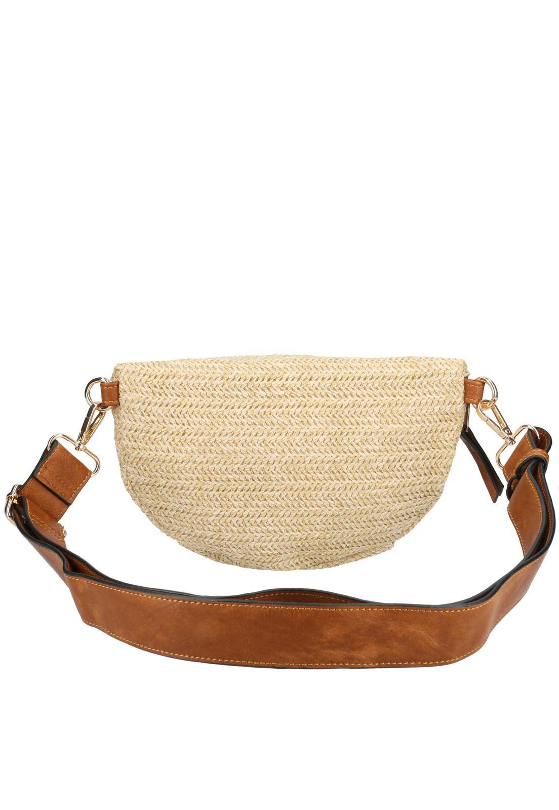Cartera Mujer Yoe Waist Beige-2