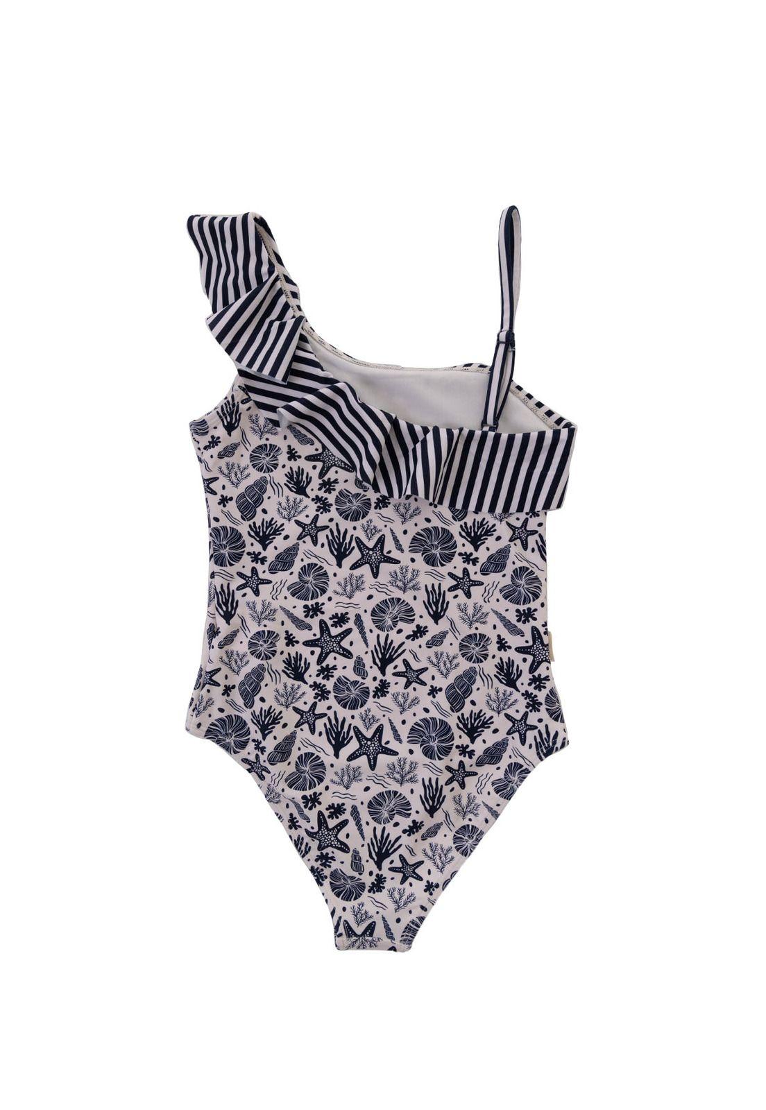 Traje De Baño Niña Vittoria Azul-5