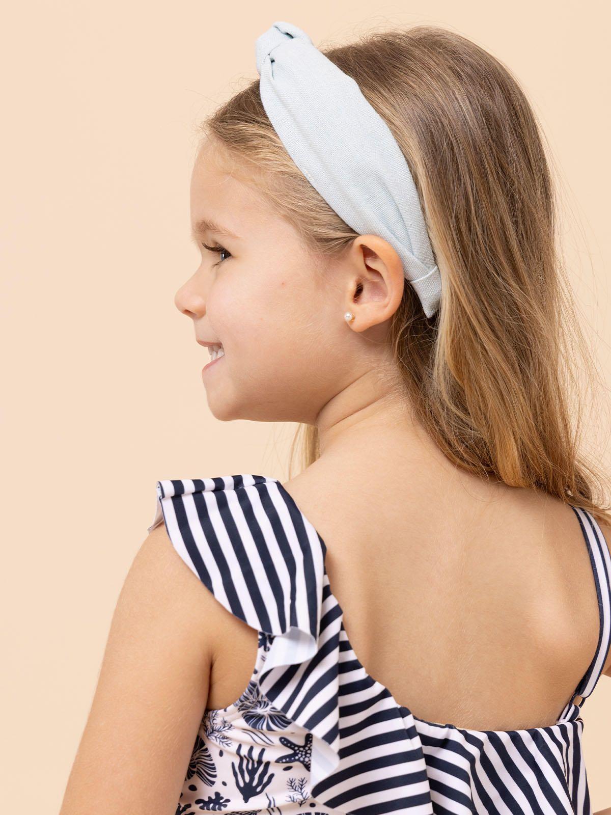 Traje De Baño Niña Vittoria Azul-4